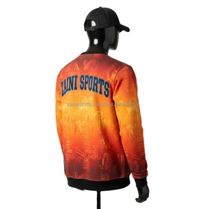 Sudadera de Forro Polar Premium de 320 g/m² para Mujer, Sudadera de Poliéster Suave con Degradado, Logotipo Personalizado por Transferencia de Calor, Sudadera Transpirable para Mujer - Product Image 5