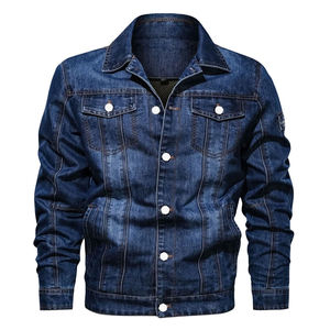 แจ็คเก็ตยีนส์ปักลายสไตล์วินเทจแบบทางการสำหรับผู้ชายไซส์ใหญ่ สไตล์ลำลองแนวสตรีท สำหรับฤดูหนาว ผลิตตามสั่ง (OEM) - Product Image 1