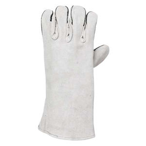 Gants de soudage en cuir de vachette de qualité supérieure à paume unique résistant respirant avec protection des mains gants en cuir pour hommes - Product Image 3