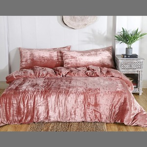 ผ้านวมกำมะหยี่บดสุดหรู3ชิ้น, ปลอกผ้านวมกำมะหยี่ - Product Image 1