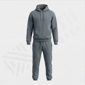 Conjunto Deportivo de Invierno para Hombre, Talla Grande, Manga Larga, Transpirable, Suave, para Fitness, Correr, Trotar, Ropa Deportiva - Product Image 1