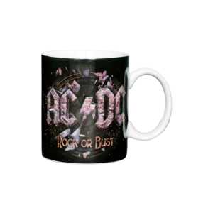 Tasse en grès AC/DC Rock Bust, compatible micro-ondes et lave-vaisselle, design classique/moderne/vintage, pour cadeaux d'affaires et cadeaux de retraite - Product Image 4