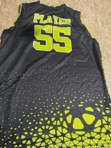 Vente en gros de chemise et short en maille à sublimation double face à séchage rapide et à séchage personnalisé, maillot de fitness avec short - Product Image 4