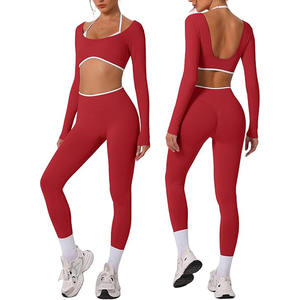 <b>Women</b> <b>black</b> yoga set stylish sports bra with matching half <b>shorts</b> seamless gym fitness activewear workout outfit - Product Image 1