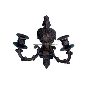 Portavelas Clásico de Aluminio para Colgar en la Pared, Perfecto para la Decoración del Hogar, Sala de Estar y Comedor, Pieza Decorativa de Estilo Elegante - Product Image 5