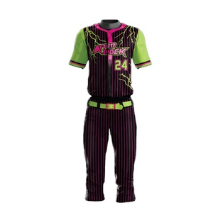 Broderie personnalisée, conception de maillots de baseball sur mesure, créez vos propres ensembles d'uniformes de baseball, logo et couleur personnalisés pour enfants et jeunes. - Product Image 1