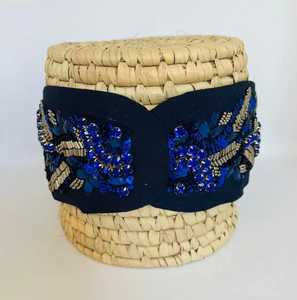 ที่คาดผมประดับด้วยลูกปัดพร้อมดีไซน์ปักที่คาดผมรูปทรงใหม่นุ่มสวมใส่ง่าย - Product Image 2