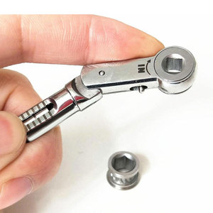 Llave de carraca Universal de acero inoxidable de 4,0mm de largo con certificación CE para implantes dentales, instrumentos quirúrgicos manuales/eléctricos - Product Image 3
