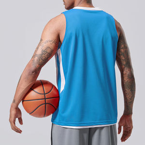 Camiseta de Baloncesto Personalizada para Hombre, Ajuste Holgado, Venta al por Mayor, Alta Calidad, Transpirable, Secado Rápido, Diseño Reversible para Adultos - Product Image 2