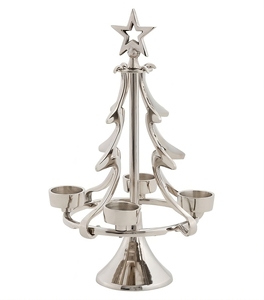 Diseño de árbol de Navidad Portavelas Festival Estante y decoración de mesa Decoración de iluminación de alta calidad para el hogar y el hotel - Product Image 1