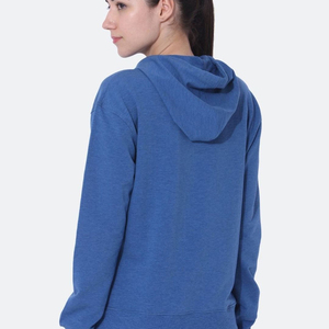 Sudaderas con Capucha de Algodón 100% para Mujer al por Mayor, Impresión Personalizada en la Parte Delantera, Colores Sólidos, Manga Larga, OEM Disponible - Product Image 4