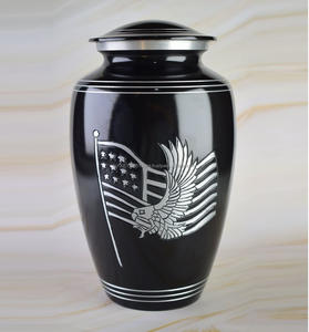 Urnas de Cremación de Latón para Cenizas Humanas o de Mascotas, Capacidad de 200-220 Pulgadas Cúbicas, Estilo Americano, Diseños Personalizables, Artículos Funerarios - Product Image 5