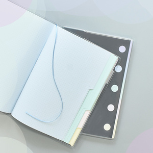 Yumekirock A5 Size Colornote Printed Promotional School <b>Diary</b> with PVC Hard Cover Thermal Binding Black White Journal - Product Image 1