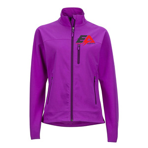 2024 qualité supérieure femmes Softshell coupe-vent veste respirant Polyester imperméable grande taille hiver saison fermeture à glissière - Product Image 1