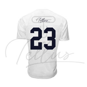 Maillot de football américain pour jeunes garçons, manches courtes, léger, confortable, fabriqué en usine, haute qualité, 100% polyester - Product Image 4