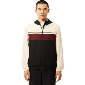 Chándal cortavientos ligero de nailon personalizado para hombre, conjunto de Jogger de poliéster, chaquetas reflectantes con cremallera y conjunto de pantalones de chándal de nailon - Product Image 3