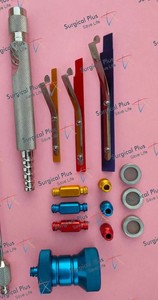 Liposuccion, transfert de graisse Luer Lock, Se 4mmx25cm & poignée, chirurgie esthétique en plastique - Product Image 5