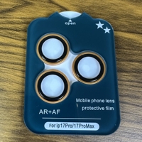 AR + AF Corning Glass Eagle Eye Protecteur d'objectif de caméra pour iPhone 17 Pro Max 17 Air Film de protection de caméra arrière à haute transparence