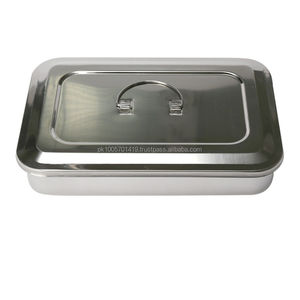 Bandeja de Desinfección para Laboratorio, Instrumentos Quirúrgicos, Acero Inoxidable 304, Tapa Cuadrada, Tamaño Personalizado Manual, Uso Hospitalario, SWISHER - Product Image 3