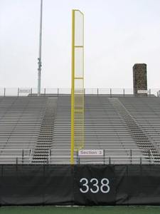 Mini valla portátil de béisbol y softball con postes de falta Límite de campo deportivo para entrenamiento y partidos - Product Image 2
