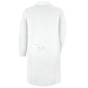 Blouse de laboratoire blanche en coton professionnel avec manches longues et poches profondes Uniformes hospitaliers pour usage clinique et laboratoire - Product Image 4
