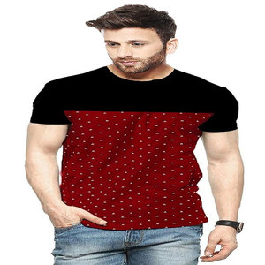 Camisetas de peso pesado con logotipo personalizado de primera calidad, camiseta lisa 100% de algodón para hombre, camisetas en blanco de gran tamaño con estampado de hojaldre - Product Image 1