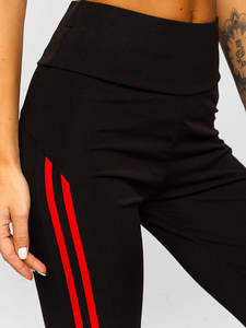 Leggings de gymnastique taille haute personnalisés pour les femmes confortable polyester spandex tricoté extensible fiable conceptions personnalisées style sexy - Product Image 6