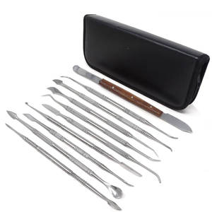 Instrumentos de Laboratorio Dental de Acero Inoxidable de Alta Calidad con Certificación CE, Juego de Herramientas para Tallar Cera, Manual, Reutilizable - Product Image 2