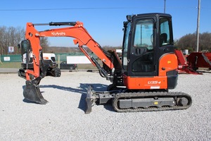 Mini-excavatrice Kubota U35-4, faible nombre d'heures de travail, moteur d'origine, prix compétitif - Product Image 6