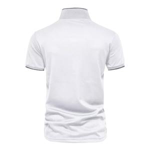 Fabricant de polos de sport OEM en polyester respirant évacuant l'humidité du style golf - Product Image 6