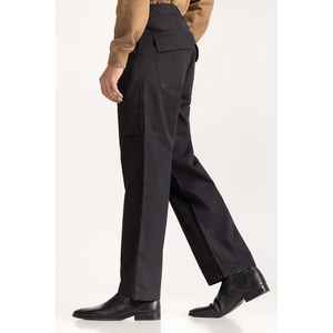 Pantalones Deportivos MN-TRC-WS24-011 100% Algodón Canvas Corte Recto Logotipo Personalizable Decoración con Cremallera Lavado a Color Talla XL - Product Image 1