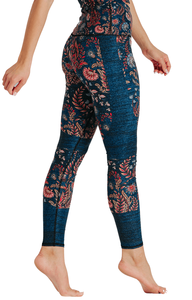 Haute qualité Festival Denim imprimé Yoga Leggings respirant taille haute écologique vêtements actifs mode Gym Leggings pour les femmes - Product Image 4