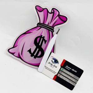 Iridescent New Acrylic <b>Magnetic</b> Lash <b>Tile</b> Bag Shape Eyelash Extension Pallet Lash Private Logo Lucky Lash Tools Modern Lash <b>Tile</b> - Product Image 2