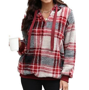 New Reasonable Price Best Selling Women Hoodies for Adult High Quality Casual Wear Women <b>Sherpa</b> <b>Hoodie</b> in Bulk Quantity - Product Image 4