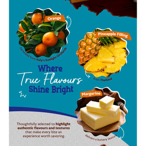 Pastel de Café con Moca Oscura y Mantequilla de Naranja Fresco de Malasia - Product Image 5