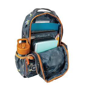 Modern Simple Cartoon-Printed School <b>Backpack</b> for <b>Toddlers</b> for Children's Use in School - Product Image 3