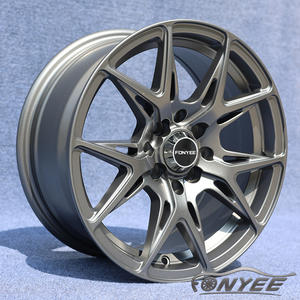 Fonyee <strong>Wheels</strong> 15 <strong>16</strong> 17 <strong>Inch</strong> 7.0J 4x100/114.3 Modified Design Matte Black Alloy <strong>Wheels</strong> Car Rims for Toyota Vios Mazda CX-3 MX-5 - Product Image 2