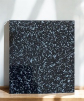 Granite noir perle moderne élégant, pierre naturelle pour salon, cuisine et usage extérieur, finition polie, écologique, durable