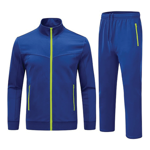 Ensemble de survêtement en coton respirant unisexe personnalisé XXL, jogging à capuche pour homme avec pantalon de survêtement coupe-vent, survêtement uni pour l'hiver - Product Image 1