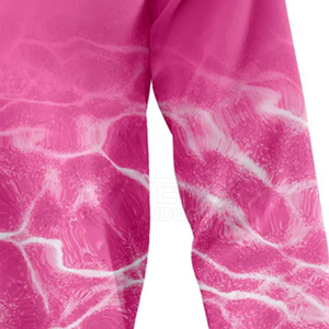 Camisa de Pesca Personalizable para Hombre, Manga Larga, Secado Rápido, Impermeable, Protección Solar UPF 50+, 100% Poliéster, Talla Grande - Product Image 5