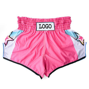 กางเกงขาสั้นมวยไทยขาสั้นแบบสั่งตัดโลโก้ได้ตามต้องการ - Product Image 1