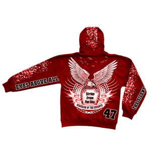 Sudaderas con capucha estampadas para hombre de alta calidad 2025, sudaderas con capucha de algodón 100% para hombre, Sudadera con capucha Vintage para hombre, mezcla de algodón - Product Image 2