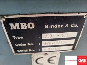 Máquina plegadora de papel tamaño B1 barata en venta - MBO B30 4-4 con alimentador continuo de pila redonda - Product Image 4