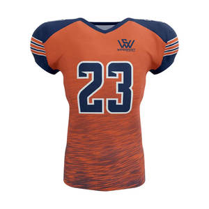 Nuevo Uniforme de Fútbol Americano de Alta Calidad, 100% Poliéster, Cómodo, Transpirable, de Secado Rápido, Mangas Cortas, Personalizable - Product Image 2