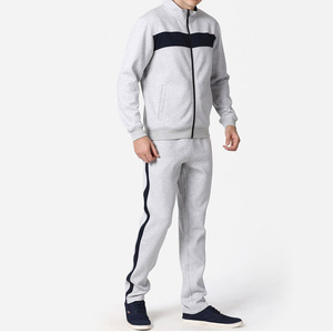 Venta al por mayor logotipo personalizado de los hombres de talla grande de invierno con capucha pulóver chándal polar Jogger chándal impreso ropa de gimnasio - Product Image 5