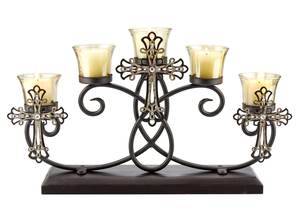 Bougeoir en cristal, décoration de la maison, autre support de bougie brillant, pour l'intérieur et l'extérieur - Product Image 4