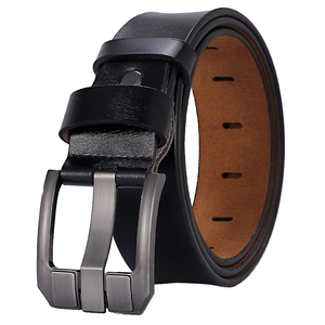 Cinturón de Cuero Genuino para Hombre, Estilo Casual de Negocios, Cinturón de Piel de Vaca, Fabricante Mayorista OEM ODM, Hecho en Pakistán - Product Image 6