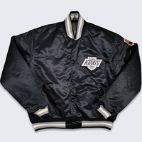Blouson bomber vintage en satin personnalisable pour homme, style Las Vegas Old School des années 90, Raiders Starter, personnalisé, collège