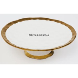 Premium Quality Metal High Grade Gold Plated Fancy Stylish Designer Cake Stand Wedding And <b>Birthday</b> Parties Table Centerpiece - Product Image 5