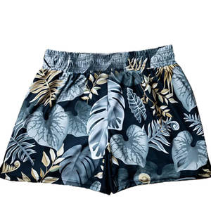 Oversized <b>Black</b> High Quality Cotton Beach <b>Shorts</b> <b>Men</b> Custom Logo Printed Solid Stretch Swim Trunks XS Size Pattern Sublimation - Product Image 5